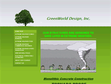 Tablet Screenshot of greenworlddesign.net